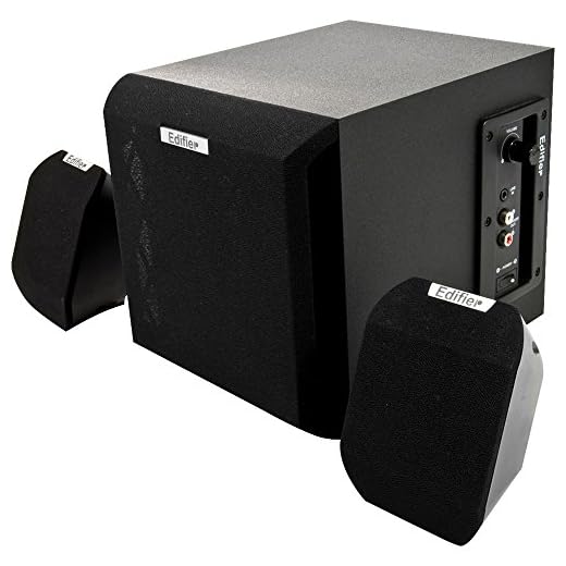Caixa de Som Edifier X100B Speaker 2.1 15W RMS com Subwoofer