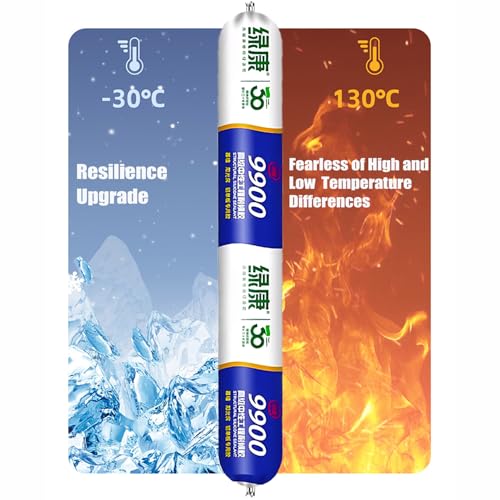 Image of 9900 Waterproof Sealant, Silicone Sealant, Permanent Solution for Roof and Wall Cracks, Exterior Sealants, Heat Resistant, Resistance to