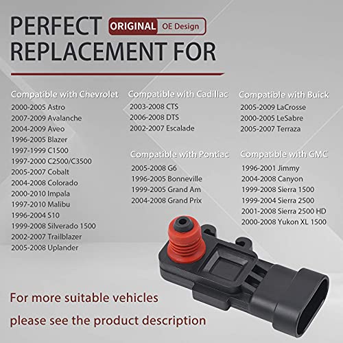 image for OTUAYAUTO Fuel Pump Tank Vapor Vent Pressure Sensor - Replacement for 