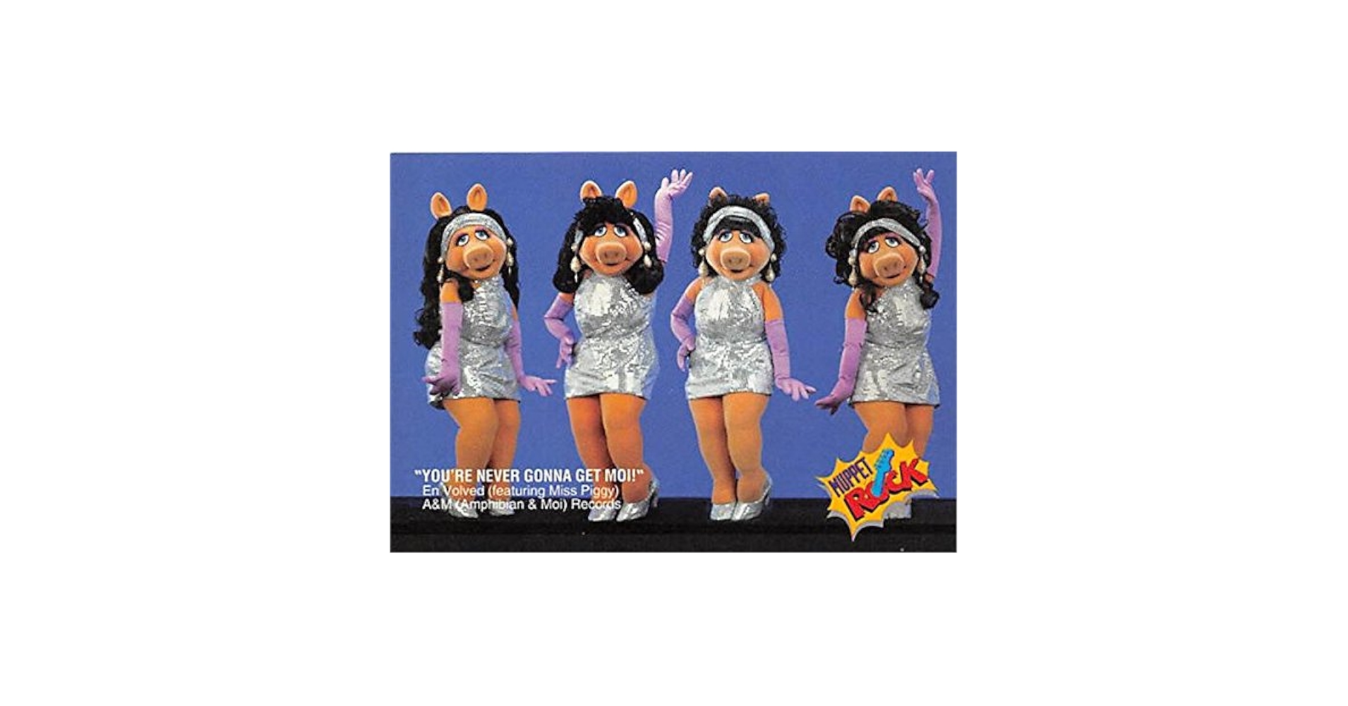 Miss Piggy Muppets trading card 1993 JH #6 at Amazon's