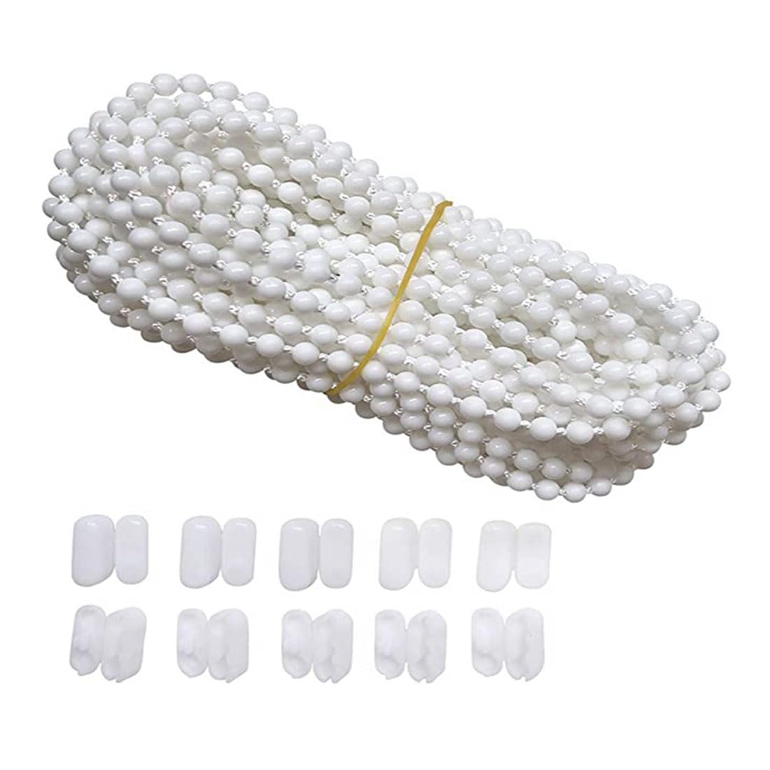 Roller Blind Chain, Blind Cord Chain Rope, 10 Meters Roller Blind Cord, Roller Blind Accessories Roller Blind Fittings for Roller, Roman, Vertical, Venetian Blind