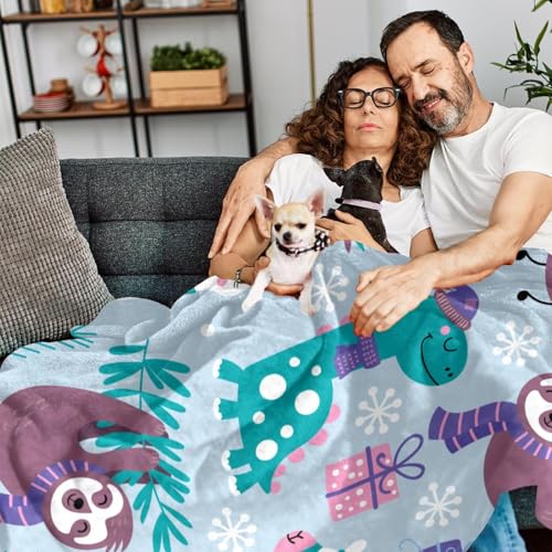 Jeté de canapé microfibre pour vos soirées cocooning en hiver - 7