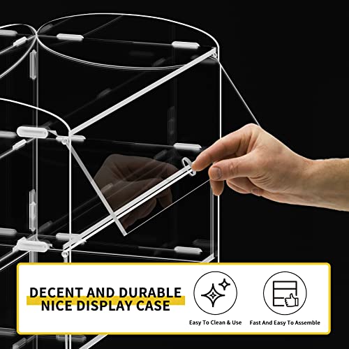 Acrylic Display Case 2 Layer For Food, Bakery Pastry Display Case, Retail Display Counter Cases, Bakery Display Shelf, Self Serve Pastry Or Donut Display #TOP4