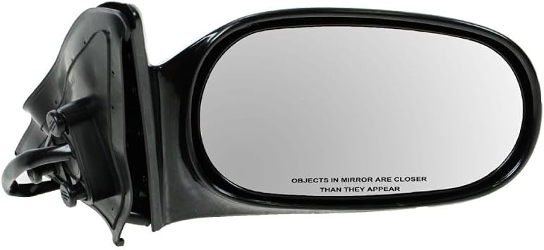 2pcs Left & Right Driver & Passenger Side Gloss Black Power Operate Exterior Door Rear View Mirror Mirrors & Plastic Gloss Black 34435841