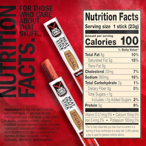 Jack Link's Classics Original Jerky Sticks - (20 Count) 0.8 oz - image 2