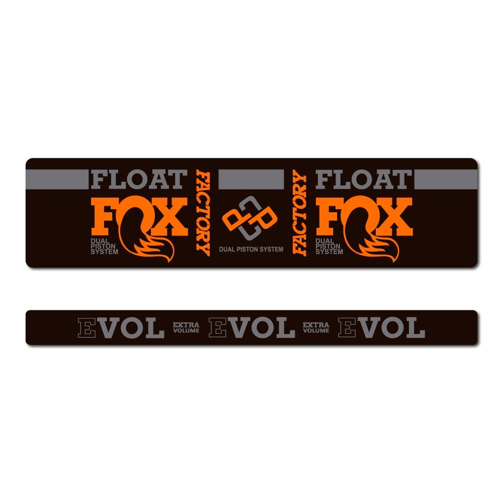 Star Sam Orange Stickers Compatible With Fox Float Dps 2020 1 Cm