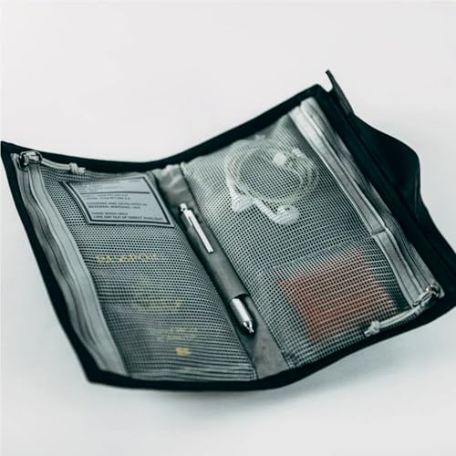 EVERGOODS CAP1 Civic Access Pouch 1L Solution Black ミニポーチ 軽量 小物収納 ケーブルケース モバイル ガジェット用 ギフト 機能美