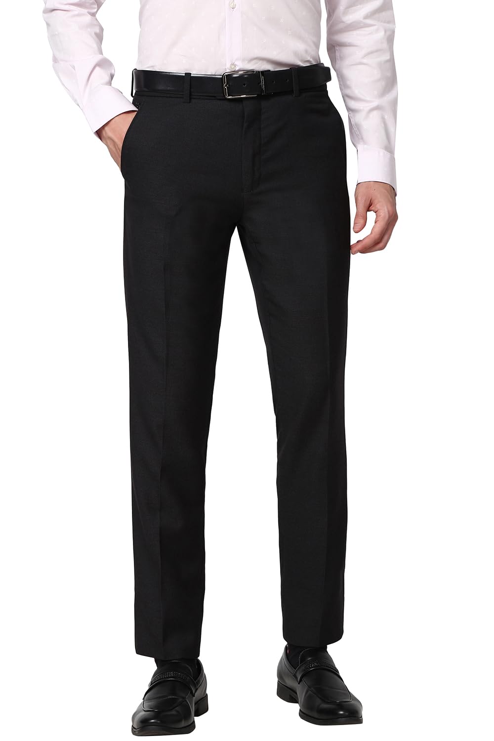 peter england Men Slim Fit Casual Pants-picture-21