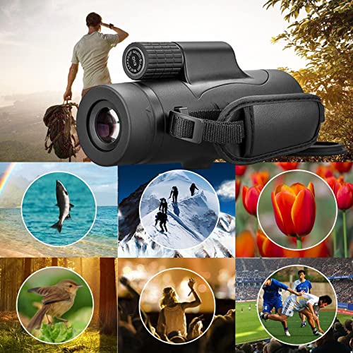 Monocular de gran aumento 10x42 con prisma BAK4 de alta nitidez 2