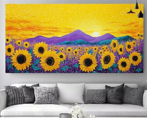 DIY Peinture Diamant 5D Grand Format 80x240cm Point de Croix Canevas
