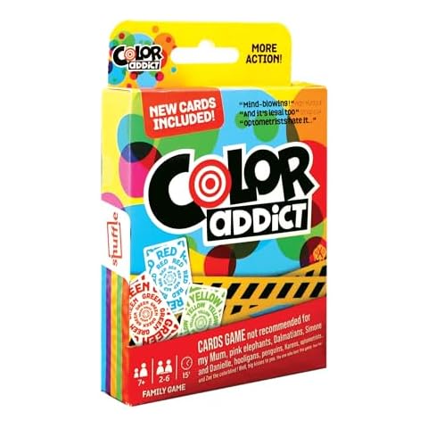 Shuffle Color Addict Fast-Paced Card Game Cover