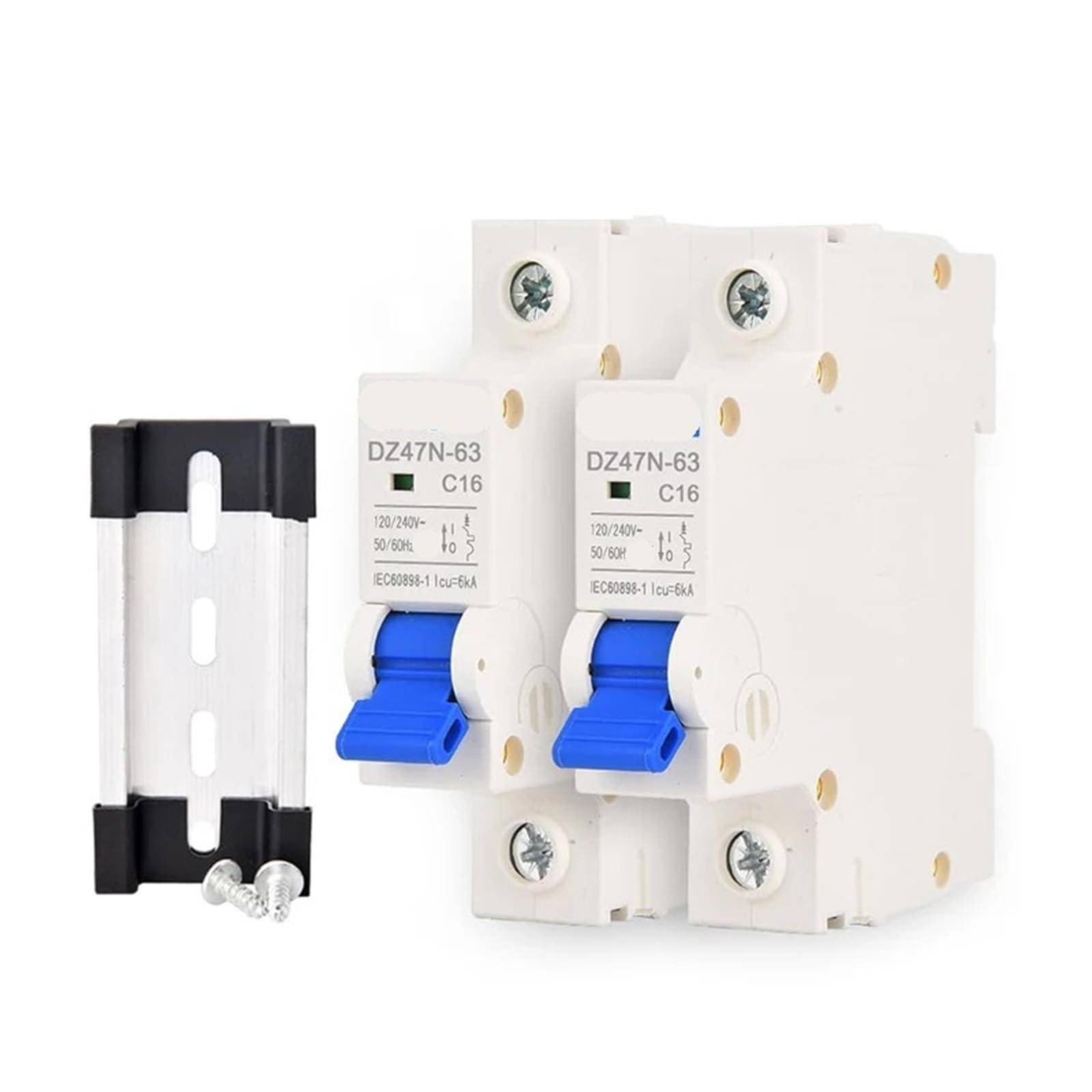 Snapklik AC Miniature Circuit Breaker 1Pole 120 240V Thermal snapklik-ac-miniature-circuit-breaker-1pole-120-240v-thermal