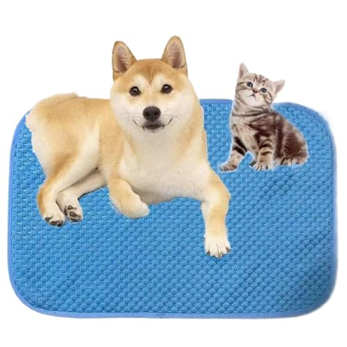 Generisch Alfombrilla de refrigeración para perros – Base antideslizante impermeable | Alfombrilla de refrigeración para mascotas – para coche sofá suelo verano al aire libre viaje