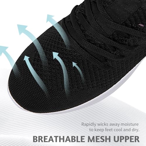 Image of Men's Running Walking Shoes Sneakers Tennis Fitness Athletic Shoes Non Slip On Sports Casual Workout Shoe Lightweight Comfortable Gym Fashion Breathable Mesh Trainer