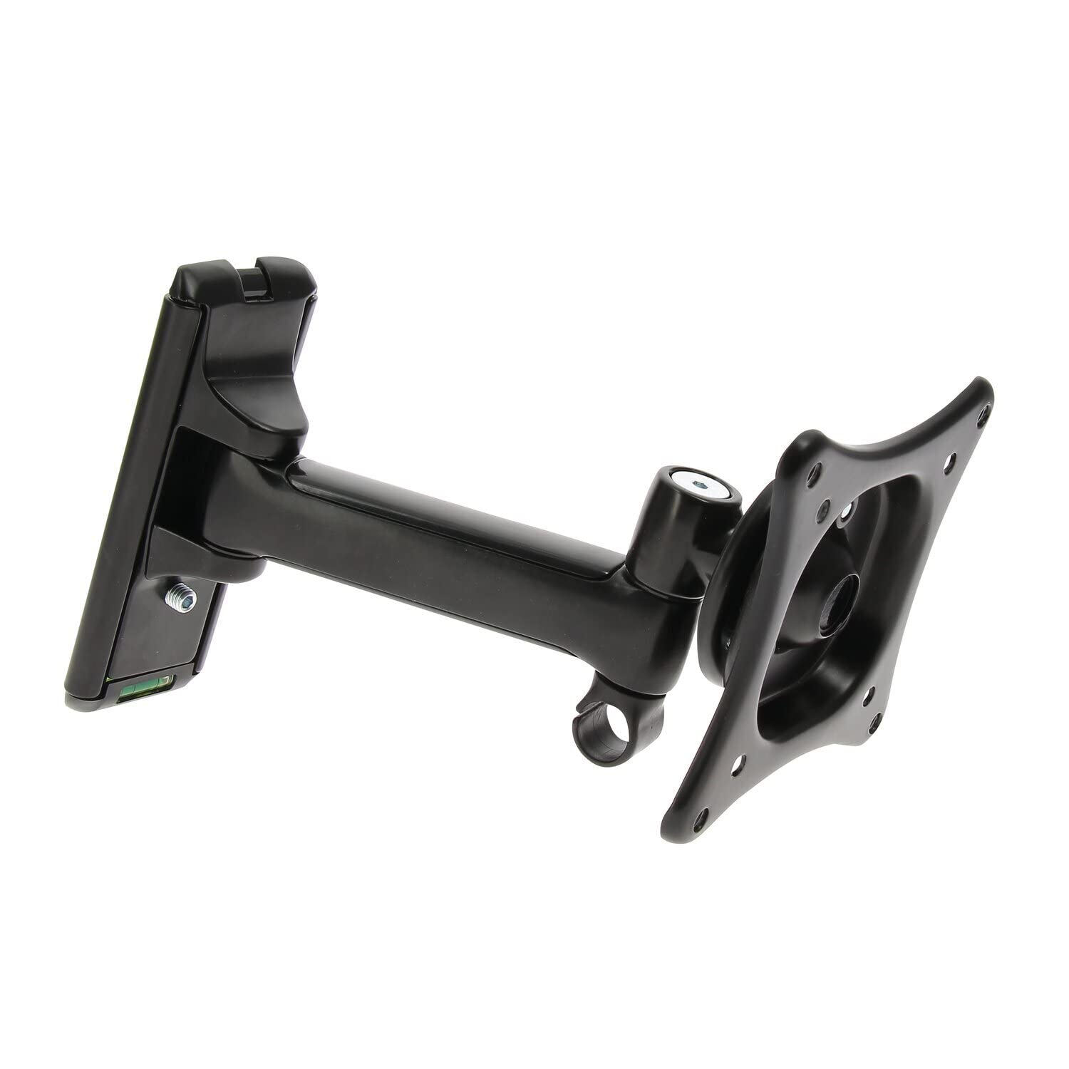 Just4camper Support mural TV VESA Motion 2 articulations pour écran plat jusqu'à 11 kg, compatible avec camping-​car, caravane, bateau, fourgon aménagé