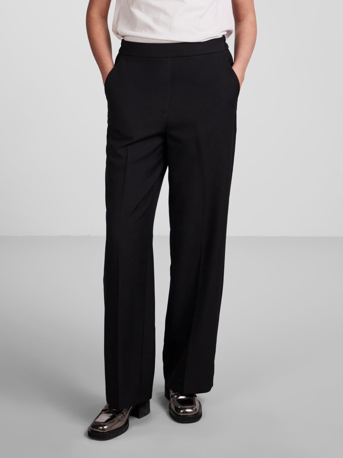 SELECTED HOMME Damen Pcneva Hw Wide Pants Noos
