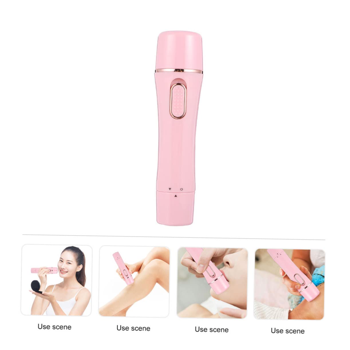Rasoio Elettrico Ricaricabile Usb Per Donne Depilatore Per Corpo Sopracciglia e Naso Rimozione Painless e Portatile e Facile Da Usare