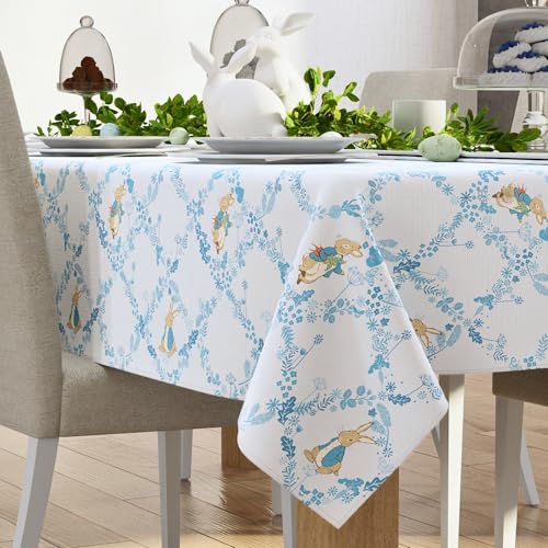 Peter Rabbit Book Tablecloth 60 x 84 Inch Rectangle, Easter & Spring Table Cover for Dining Room, Tea Party & Entertaining, Woven Fabric, (100% Officially Licensed Product) by Franco Heritage by Franco - Image 6