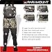 Paramount Outdoors Summit Insulated Breathable Camo Duck Hunting Chest Wader 1600 gram boots (Habitat, 10)