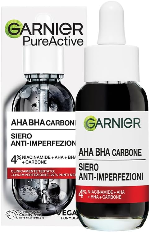 Garnier Siero Anti-imperfezioni, Per Pelle Grassa, Impura e Mista,Contrasta Punti Neri e B
