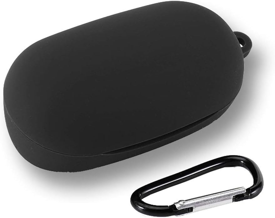 ibimble Soft Silicone Cover for Sonyy WF-XB700 -Black
