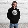 Dead Set Studio Men's Adult Fishing Hoodie - Born To Fish - Black XXL #2
