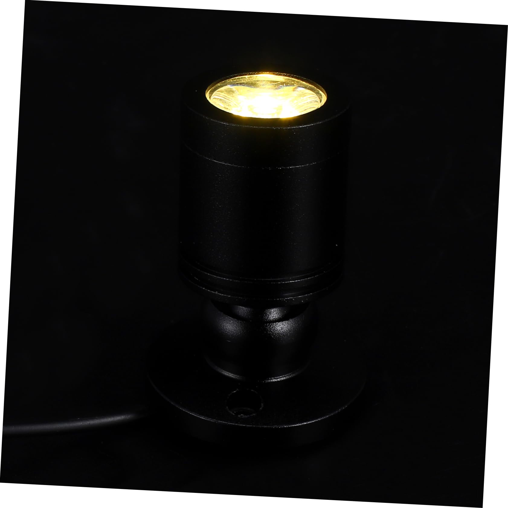 Gadpiparty Led Cabinet Lights Mini Spotlights -Powered Small Warm Light 3000k Perfect for Counter and Showcase