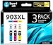Price comparison product image Smart Ink Compatible Ink Cartridge Replacement for HP 903 903XL High Yield 3 Multipack (Cyan Magenta Yellow) with Advanced Chip Technology to use with Officejet 6950 All-in-One Officejet Pro 6960 6970