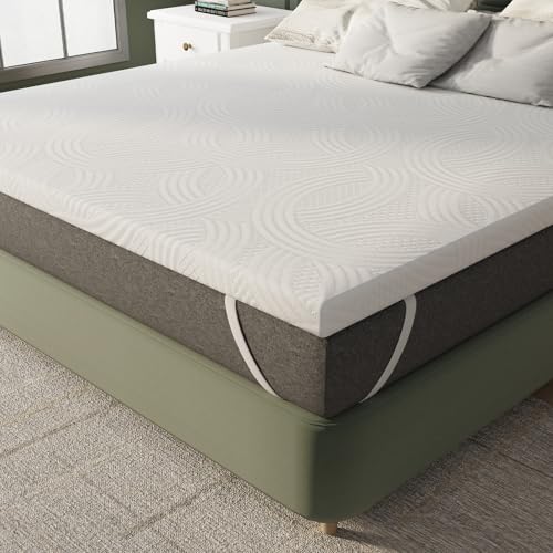 Novilla Surmatelas 140x190, 5CM Surmatelas en Mousse de confort, Certifié Sûr et Fiable par...