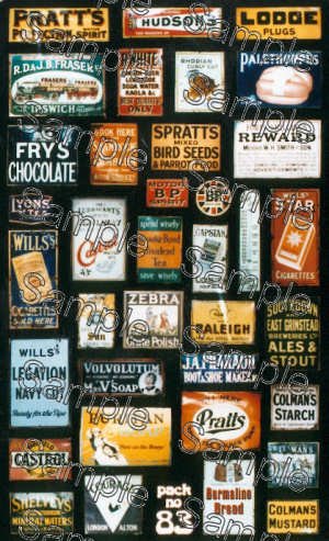Tiny SignsTSOO83 Enamel Advert Signs 3