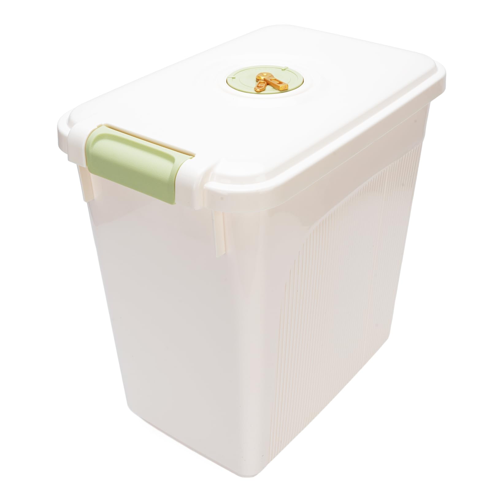 Zunate Contenitore Versatile per la Conservazione del Riso per Uso Domestico e Commerciale, Materiale PP Ermetico e Addensato (Colore puro 30 kg / 66,1 libbre)