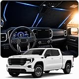 [2026 Upgraded] DooGooCoo Windshield Sun Shade for GMC Sierra 1500 2500 3500,...