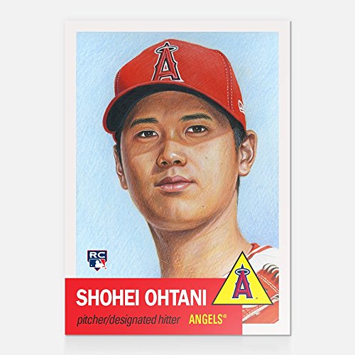 SHOHEI OHTANI TOPPS LIVING SET 2018 CARD 7 ANGELS JAPANESE