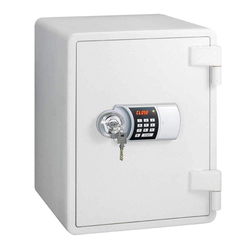 EAGLE FIRE RESISTANT SAFE YES-M031DK(DIGITALplusKEY LOCK) WHITE