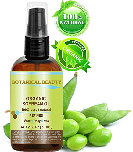 Botanical Beauty ORGANIC SOYBEAN OIL 100% Pure. For Face, Hair and Body. 2