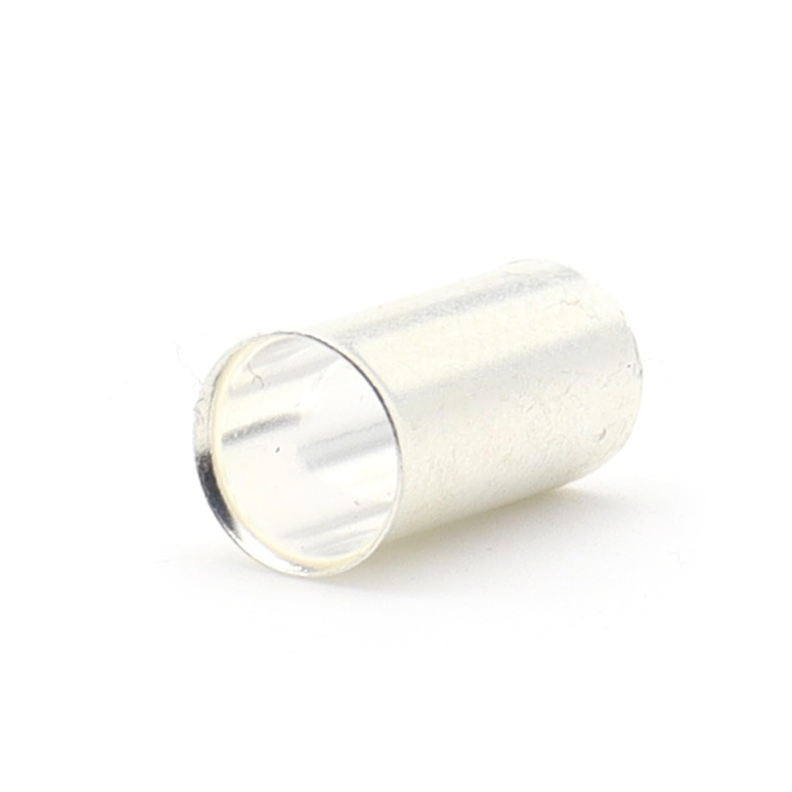 Conectores eléctricos 100PCS Conector de Cable eléctrico Virola Terminal de Cable eléctrico Terminal de engarzado Chapado en Plata Desnuda de latón 0,5-25 mm 22-4 AWG (Color: 6 mm2) (Color : 1.5mm2)