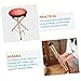 Toyvian Tongue Drum Stand Wooden Tripod Holder for Hand Pan Drums Lightweight Design for Beginners Professionals Easy to Install Stable Floor Support