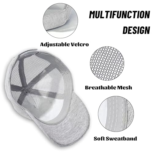 Baby Baseball Cap with Mesh Toddler Baseball Hat Infant Baseball Cap Baby Sun Summer Hat for Kids Pink 0-12 Months4