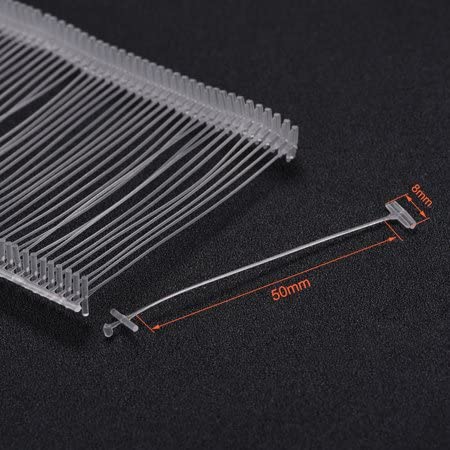 10,000 x White Tagging Barbs Clothing Garment Tagger Gun Fasteners Refill Pin Price Tags Standard Paddle 50mm 2 Inch - Image 2