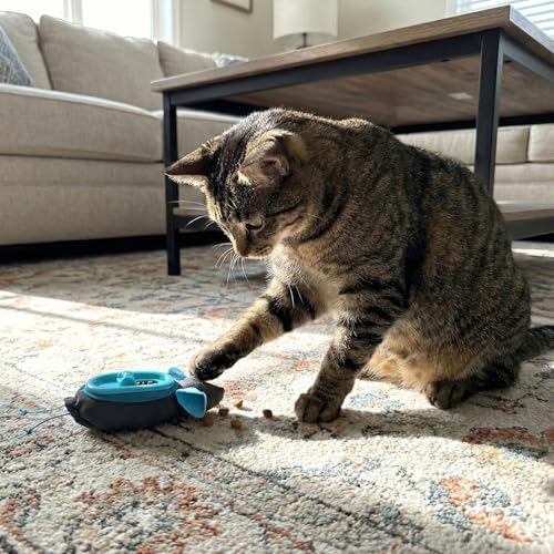 SPOT Doc and Phoebe's Cat Hunting Snacker - Interactive Indoor Treat Dispenser, Encourage Natural Instincts to Hunt, Provide Mental Stimulation, Solve Behavioral Problems & Obesity, Pack of 1 Mouse by SPOT - Image 3