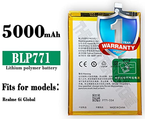 Image of Original BLP771 Battery for Realme Narzo 10 | 6i /C3 / Battery with 1 Year Warranty ***(Y00000112)