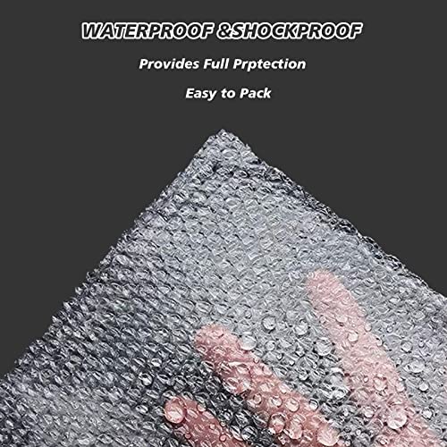 6''X10'' Bubble Pouch Bags, 50Pcs Clear Bubble Pouches Wrap For Shipping, Double Walled Cushioning Bags For Cushioning, Packing, Moving And Storage Fragile China Dishes Electronic Item #TOP4