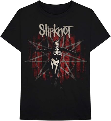 Slipknot Camiseta gris Chapter Star Negro