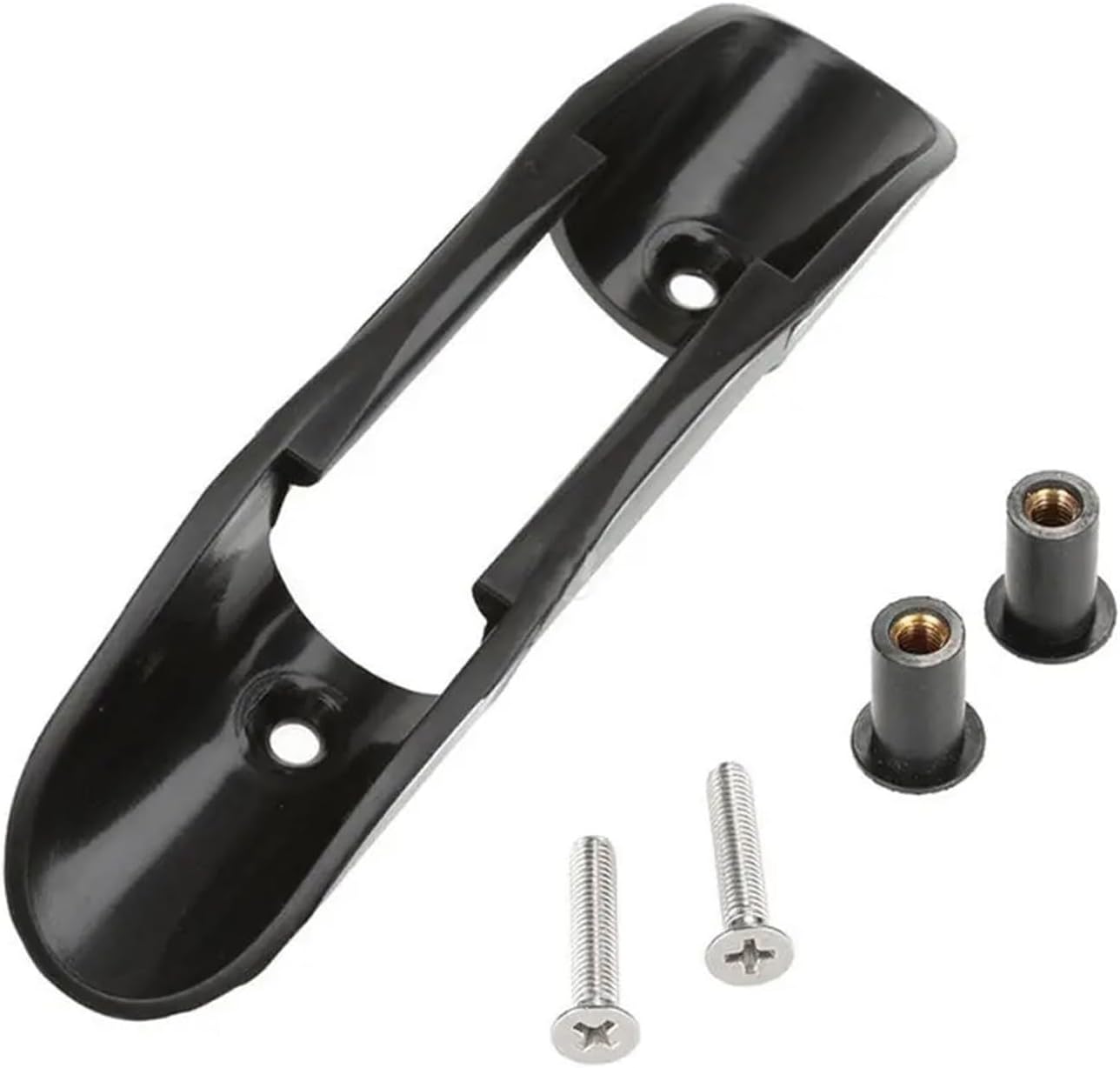 Kayak Paddle Clips 4pcs Canoe Marine Boat Deck Mount Paddle Oars Keeper Fishing Accessories Kayak Clip with Rubber Screws