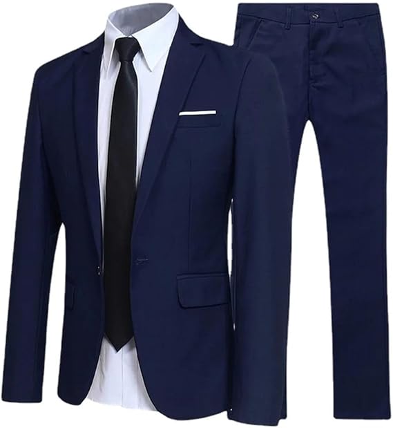 Men Blazers Elegant Formal Wedding Suits Pants Coats Jackets