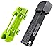ZECHAO Road Bike Foldable Lock,Bike Lock Bracket Compact Light Weight Mini Lock Alloy Steel Lock Anti-Theft Car Lock Anti-Theft Lock (Color : Green, Size : 18x4.9x3.1cm)