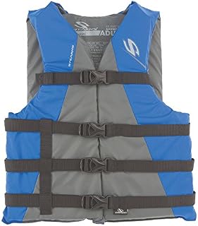 STEARNS Adult Watersport Classic Series Life Vest, Blue