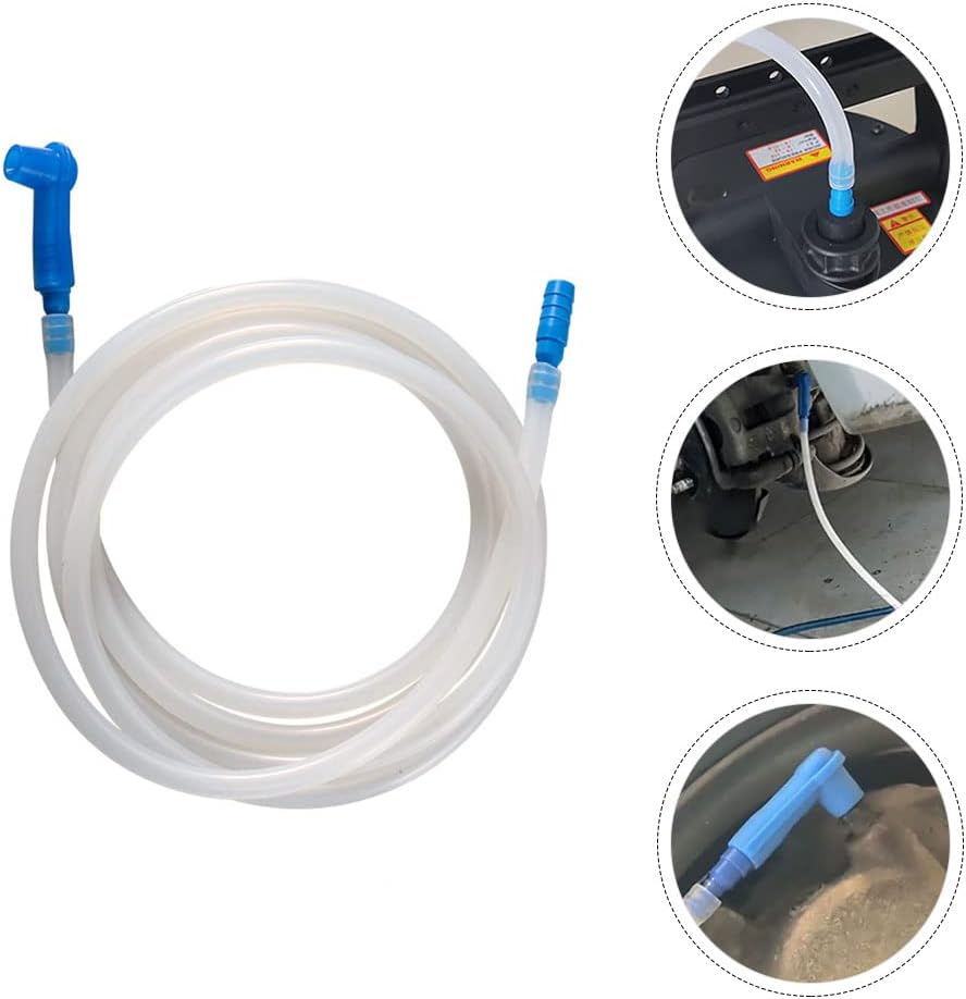 ULTECHNOVO Vehicle Brake Fluid Exchange Kit 2M Brake Oil Tool with Pump and Connectors for Easy Bleeder and Fluid Replacement