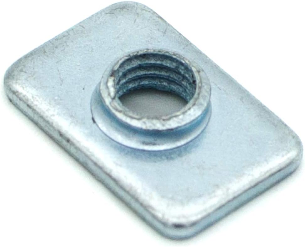 Pre-Assembly Square Nuts Flat M5 T Nut for 2020 Aluminum Extrusions Pack of 100