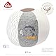 Fehn Activity Stoffball Esel & Teddy fehnNATUR - Spielball mit Bio Baumwolle - Ball Babyspielzeug mit Rassel - Greifball zur Förderung der Motorik - Spielzeug für Babys & Kleinkinder ab 0+ Monaten